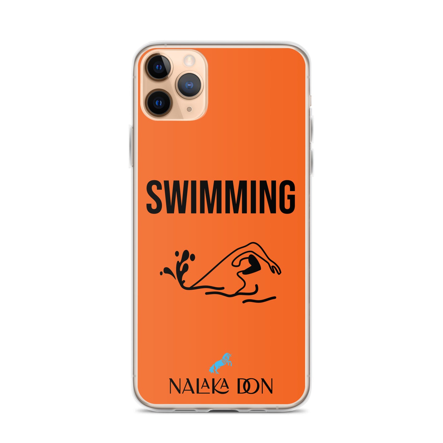 Swimming - Clear Case for iPhone®