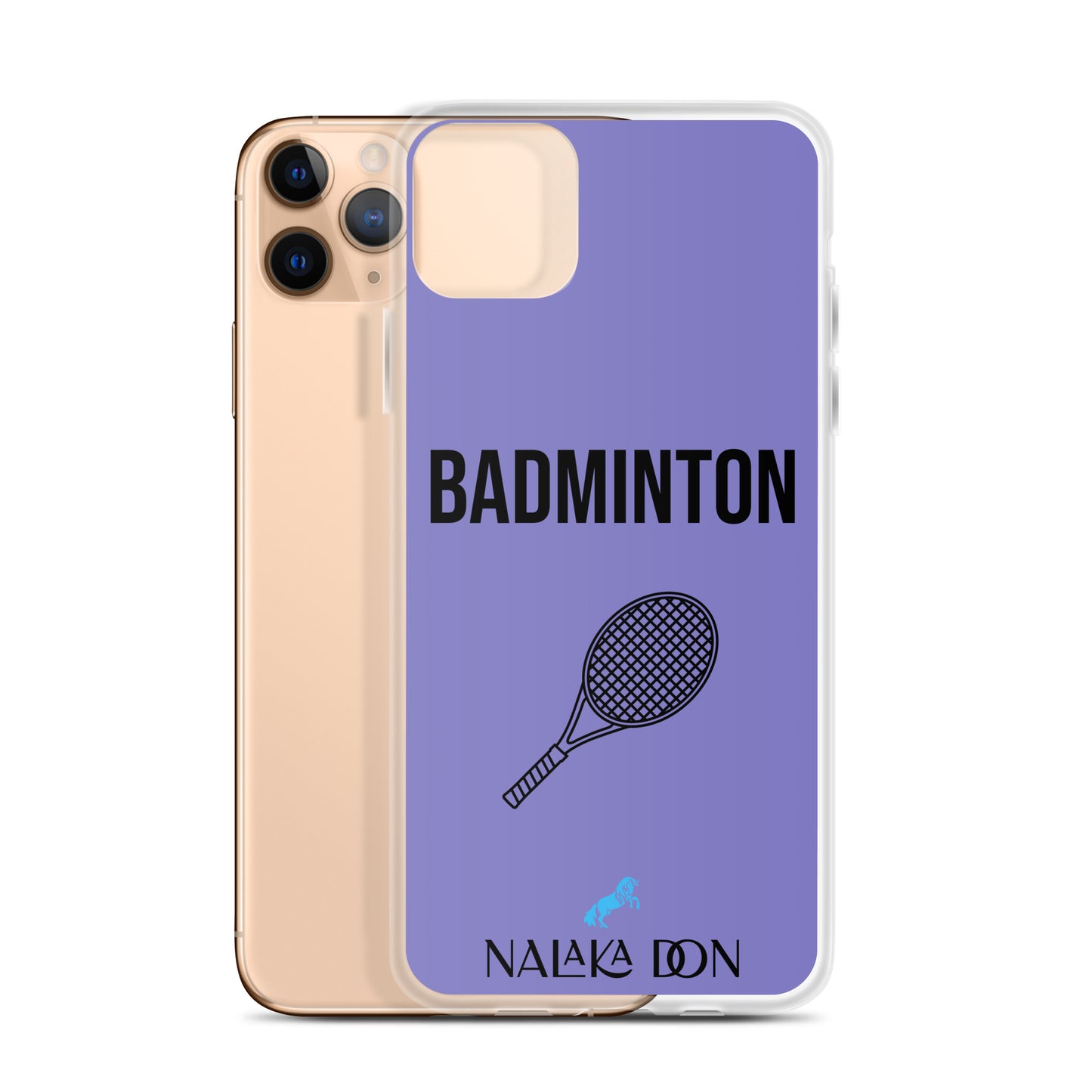 Badminton - Clear Case for iPhone®