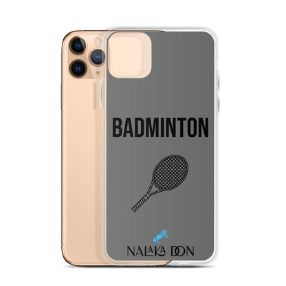Badminton - Clear Case for iPhone®