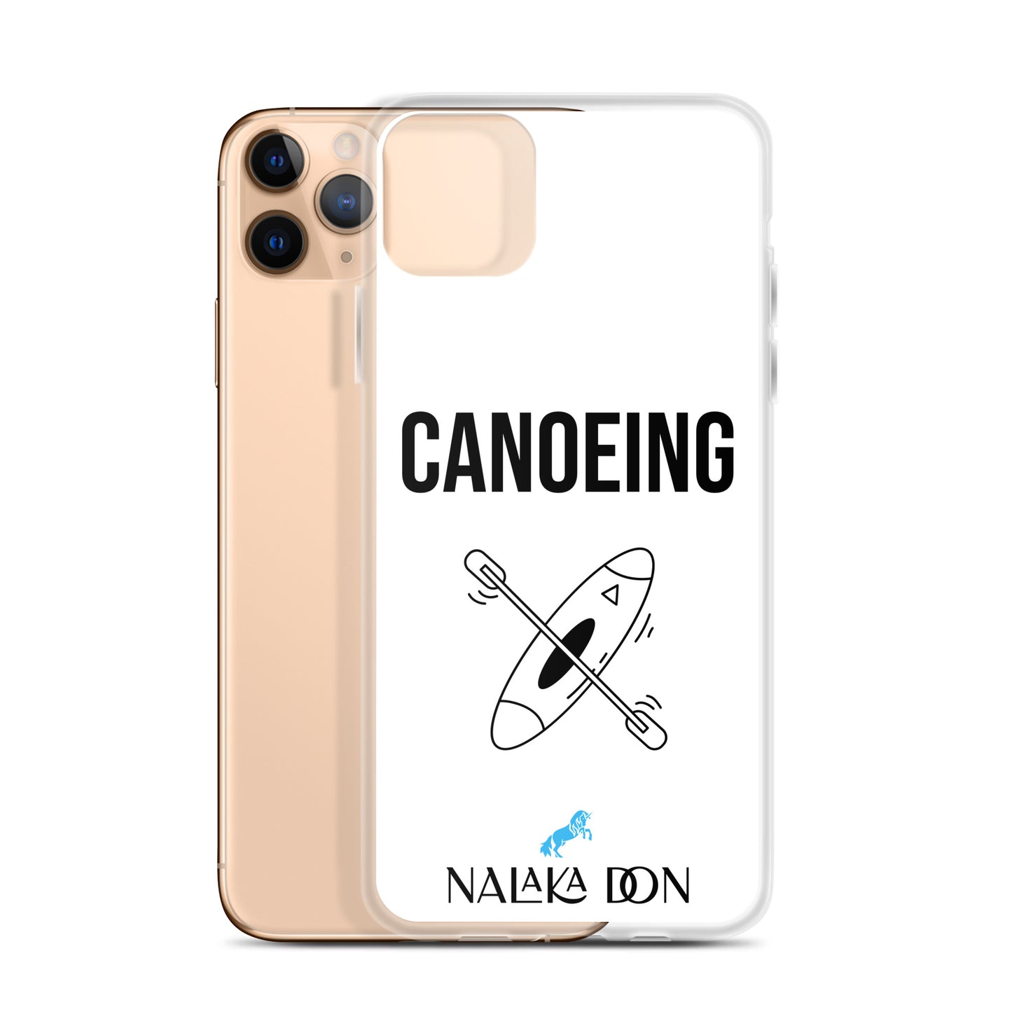 Canoeing - Clear Case for iPhone®