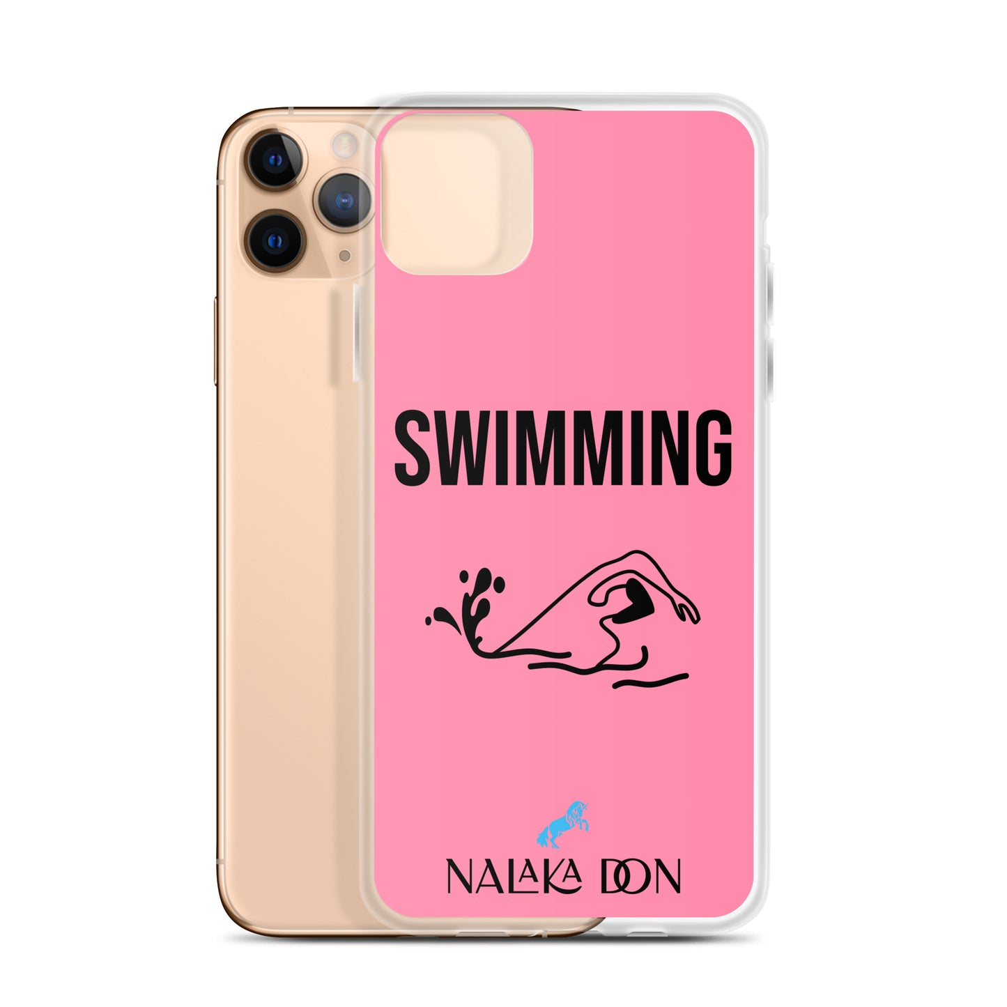 Swimming - Clear Case for iPhone®