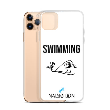 Swimming - Clear Case for iPhone®