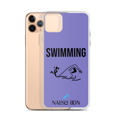 Swimming - Clear Case for iPhone®