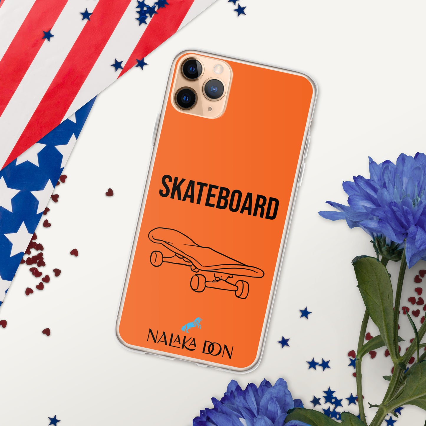 Skateboard - Clear Case for iPhone®
