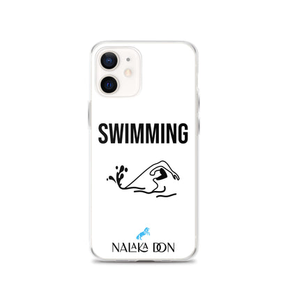 Swimming - Clear Case for iPhone®