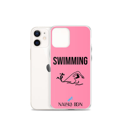 Swimming - Clear Case for iPhone®
