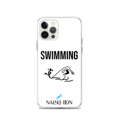 Swimming - Clear Case for iPhone®