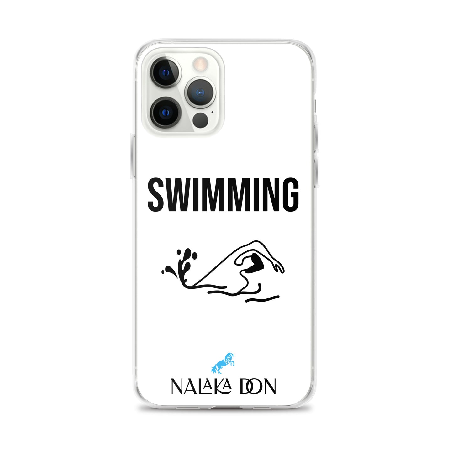 Swimming - Clear Case for iPhone®