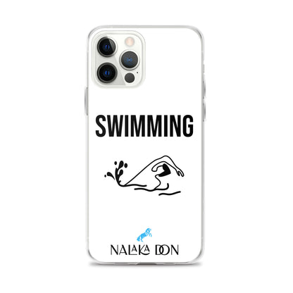 Swimming - Clear Case for iPhone®