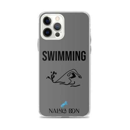 Swimming - Clear Case for iPhone®