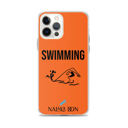 Swimming - Clear Case for iPhone®