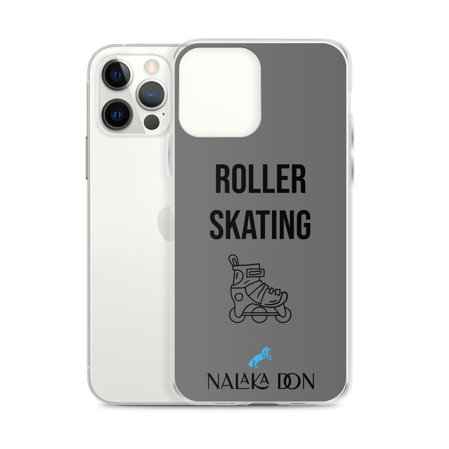 Roller Skating - Clear Case for iPhone®
