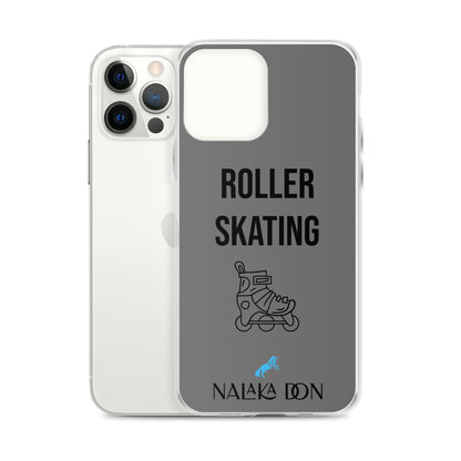 Roller Skating - Clear Case for iPhone®