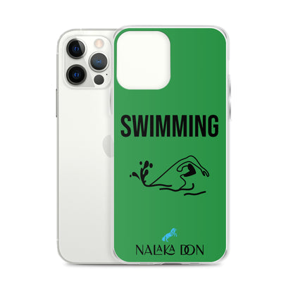 Swimming - Clear Case for iPhone®