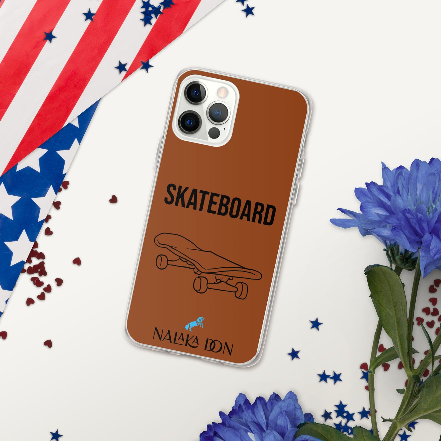 Skateboard - Clear Case for iPhone®