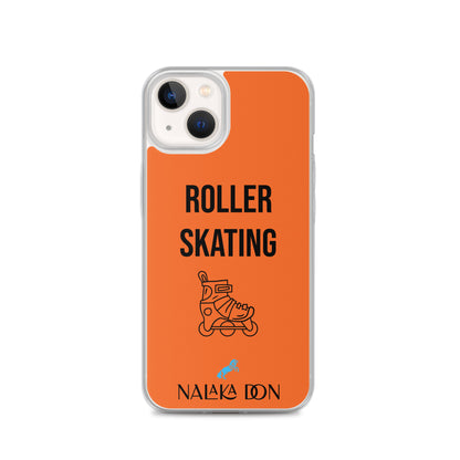 Roller Skating - Clear Case for iPhone®
