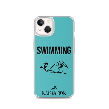 Swimming - Clear Case for iPhone®