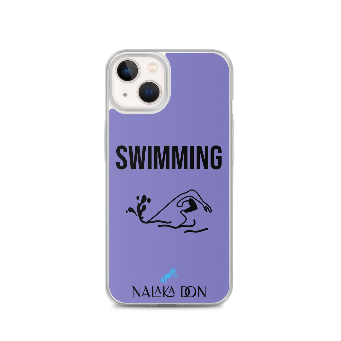 Swimming - Clear Case for iPhone®
