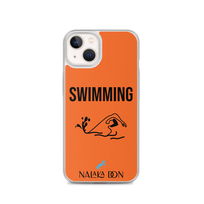 Swimming - Clear Case for iPhone®