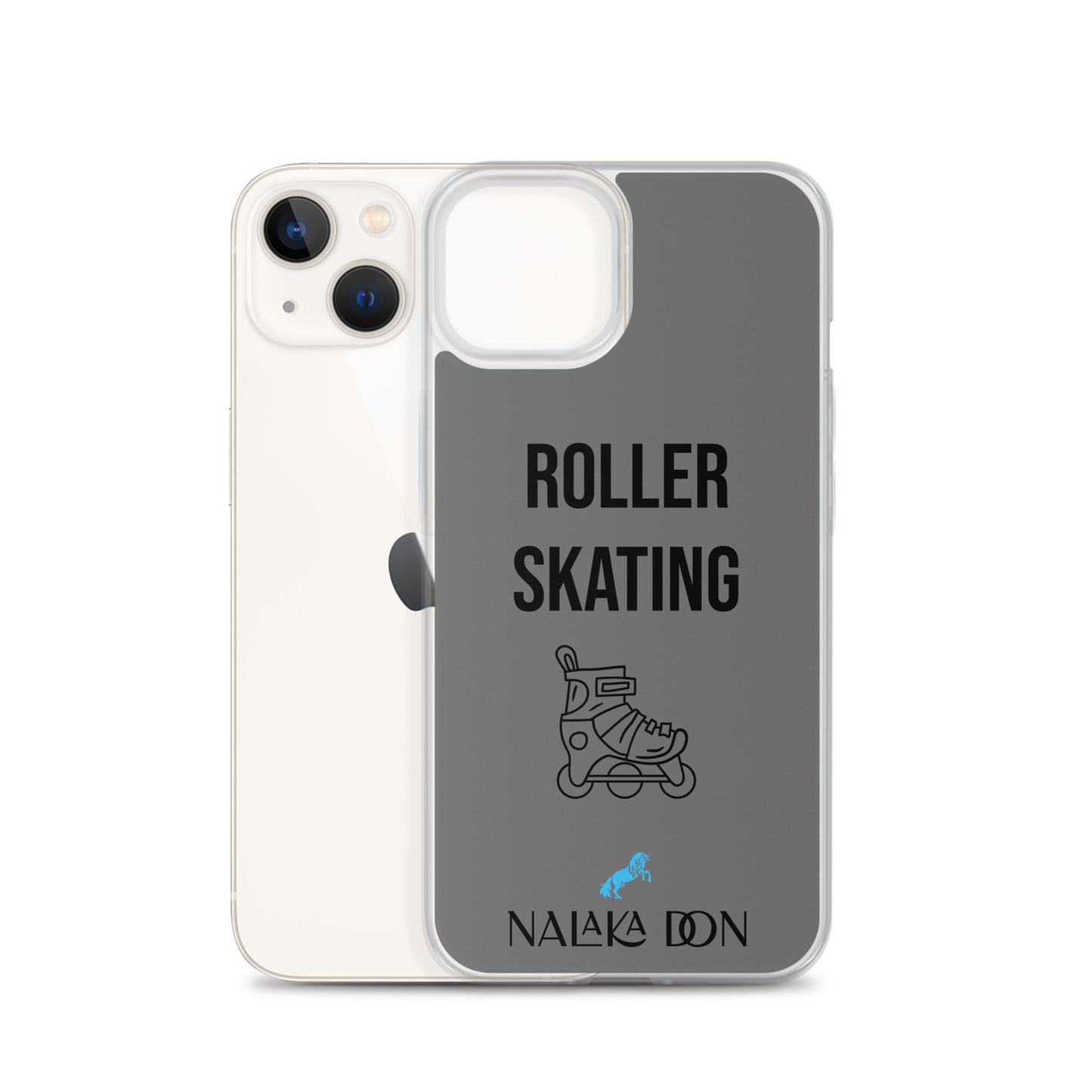 Roller Skating - Clear Case for iPhone®