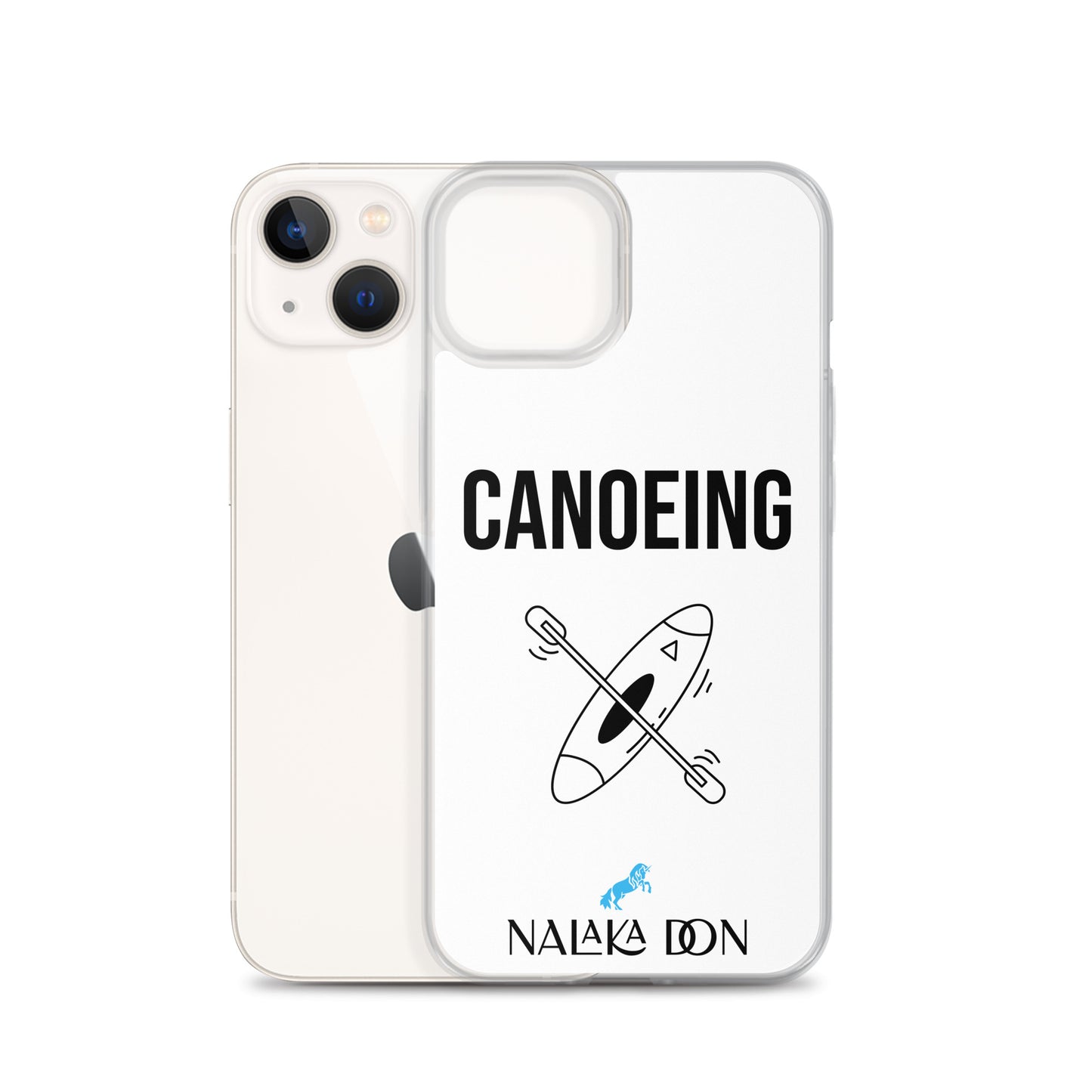 Canoeing - Clear Case for iPhone®