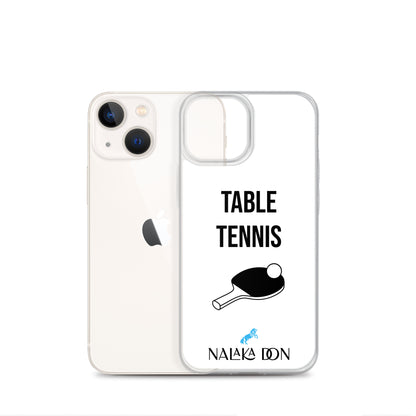 Table Tennis - Clear Case for iPhone®