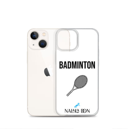 Badminton - Clear Case for iPhone®