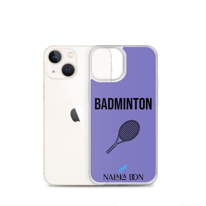 Badminton - Clear Case for iPhone®