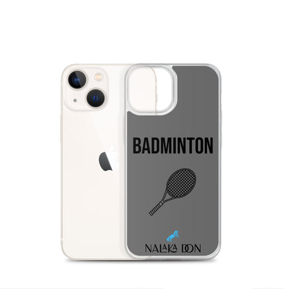 Badminton - Clear Case for iPhone®