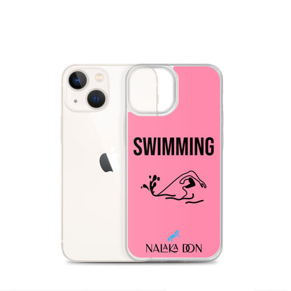 Swimming - Clear Case for iPhone®