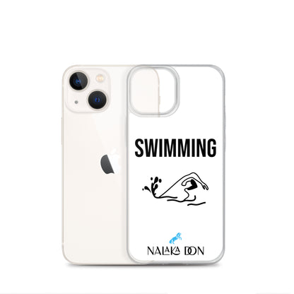 Swimming - Clear Case for iPhone®