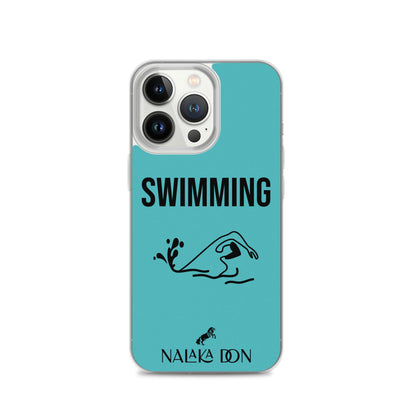 Swimming - Clear Case for iPhone®