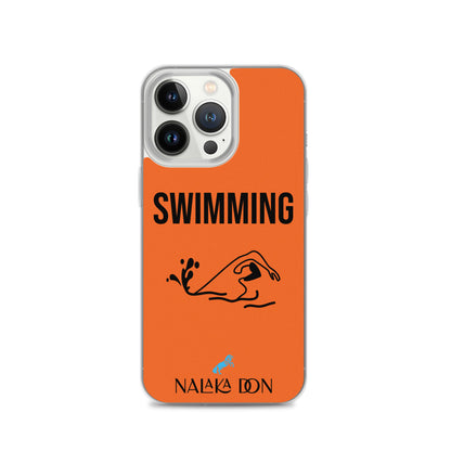 Swimming - Clear Case for iPhone®