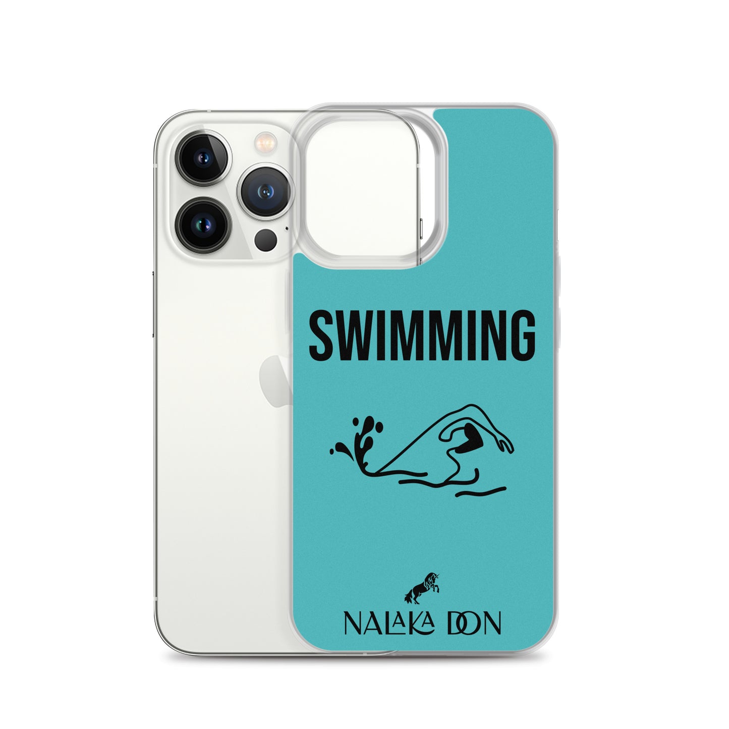Swimming - Clear Case for iPhone®
