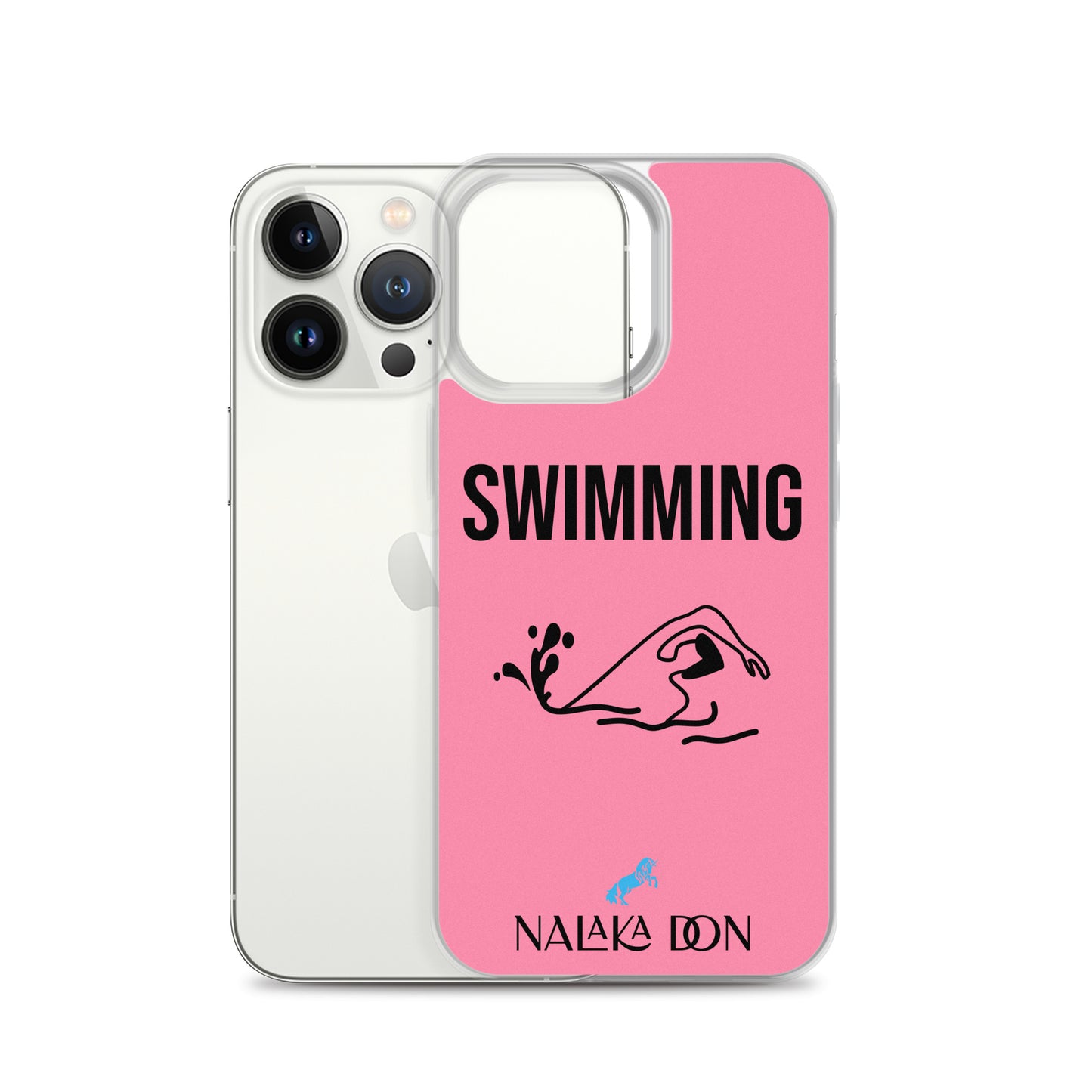 Swimming - Clear Case for iPhone®