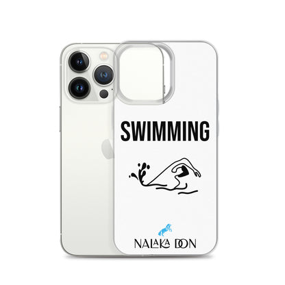 Swimming - Clear Case for iPhone®