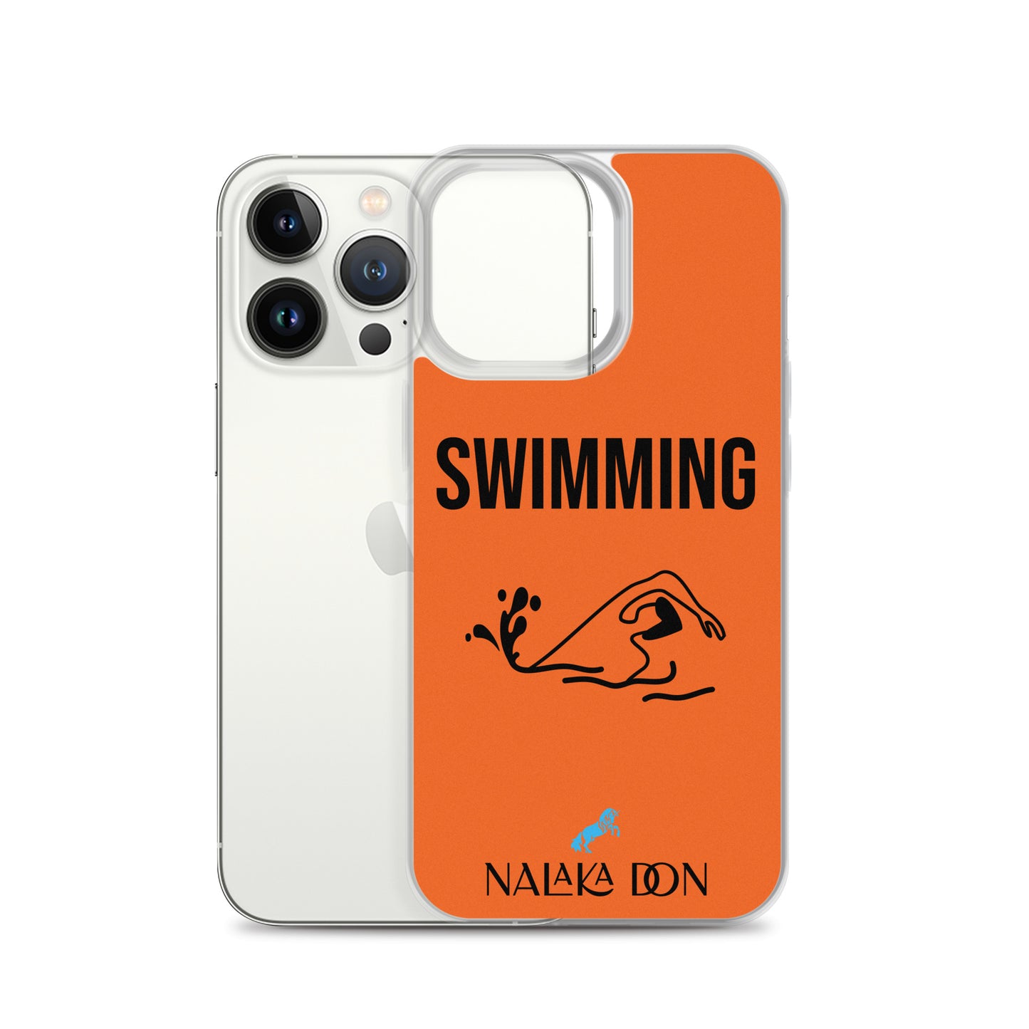 Swimming - Clear Case for iPhone®