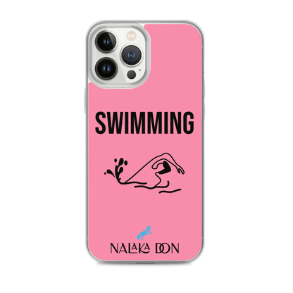 Swimming - Clear Case for iPhone®