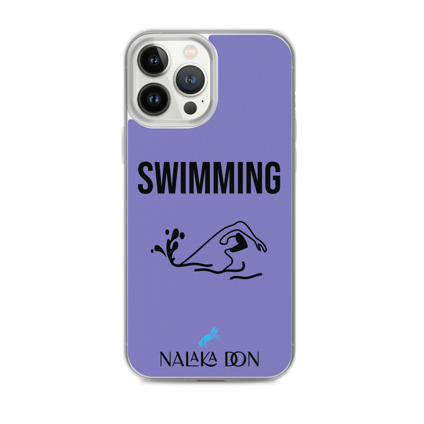 Swimming - Clear Case for iPhone®
