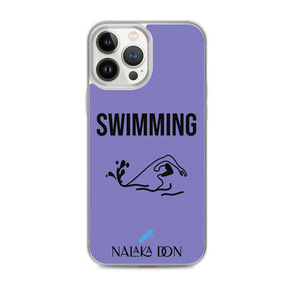 Swimming - Clear Case for iPhone®