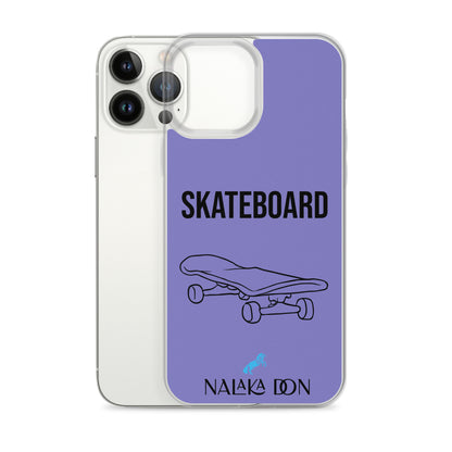 Skateboard - Clear Case for iPhone®