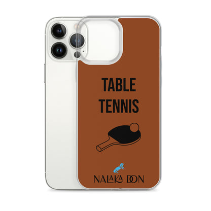 Table Tennis - Clear Case for iPhone®