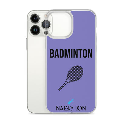 Badminton - Clear Case for iPhone®