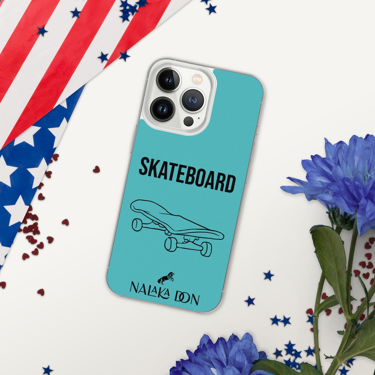 Skateboard - Clear Case for iPhone®