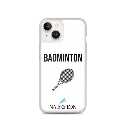 Badminton - Clear Case for iPhone®