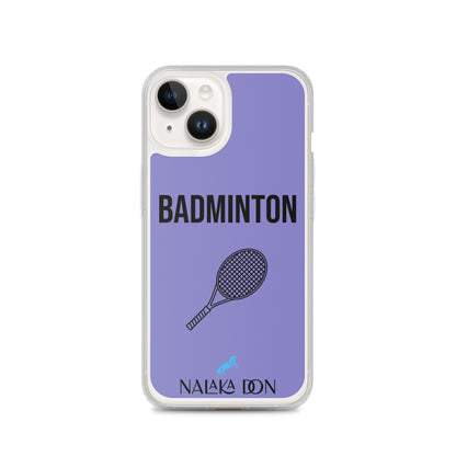 Badminton - Clear Case for iPhone®