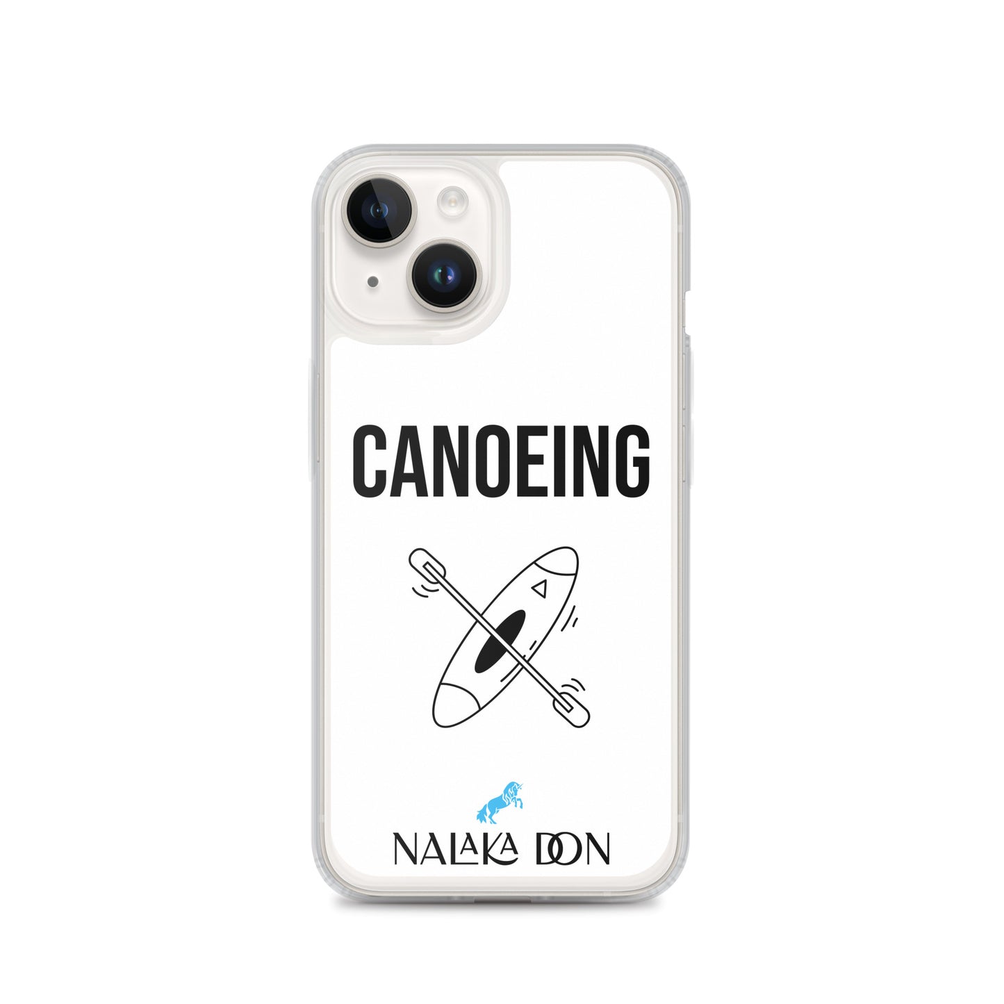 Canoeing - Clear Case for iPhone®