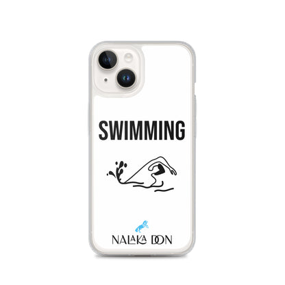 Swimming - Clear Case for iPhone®