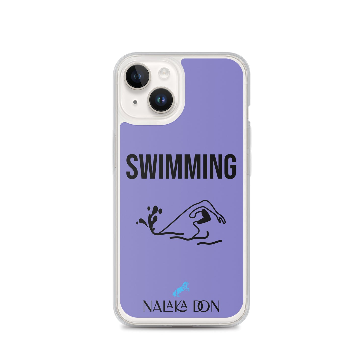 Swimming - Clear Case for iPhone®