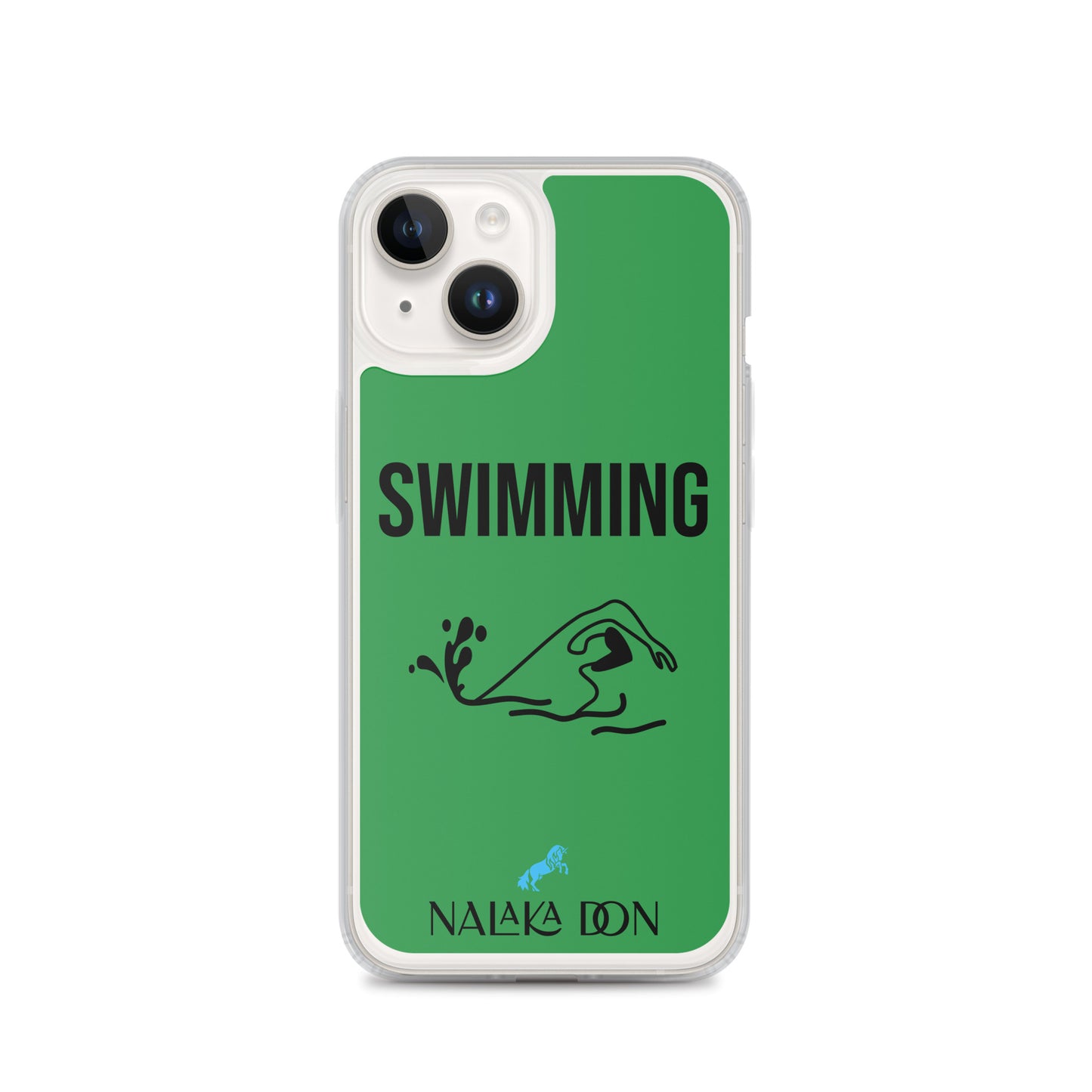 Swimming - Clear Case for iPhone®